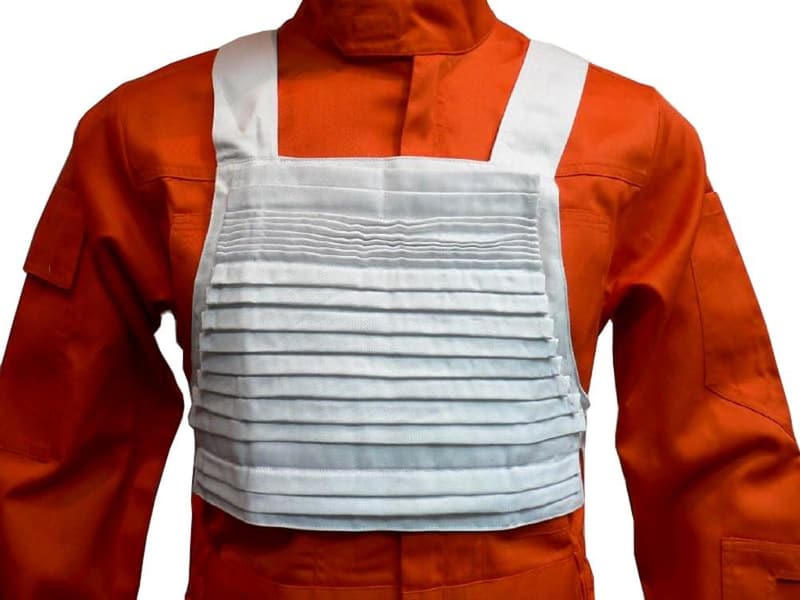 Star Wars X-Wing Pilot White Flak Vest Costume