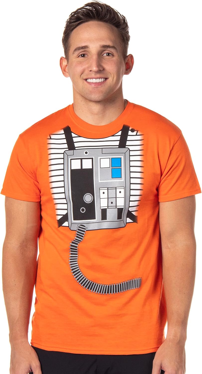 Star Wars Men's Luke Skywalker X-Wing Pilot T-Shirt