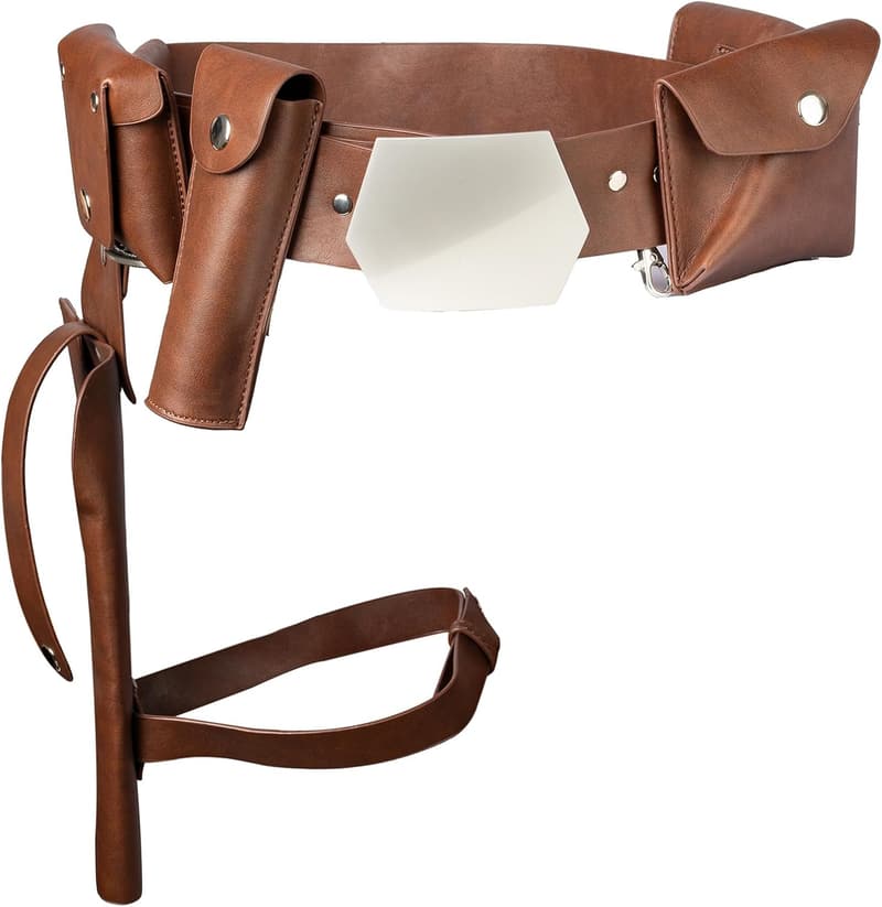 Star Wars Cosplay Han Solo Belt with Holster & Pouches