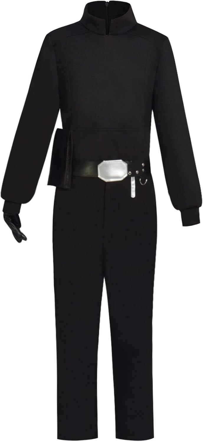 Boys' Luke Skywalker Costume - Black Jacket & Pants for Halloween