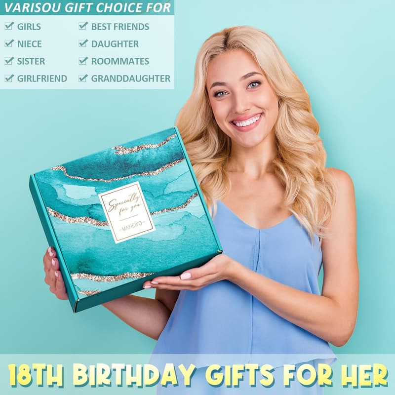Happy 18th Birthday Gift Basket for Girls & Teens