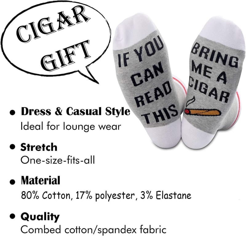 Cigar Lover Novelty Socks – 