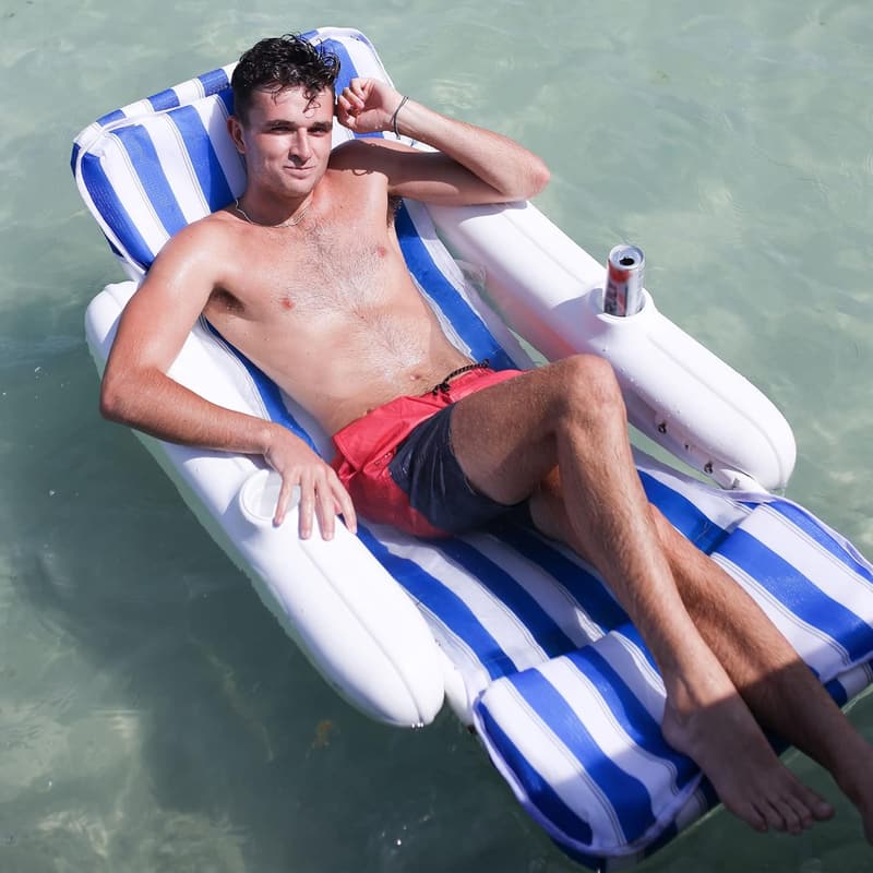 Sunchaser Luxury Lounge Chair Pool Float for Adults