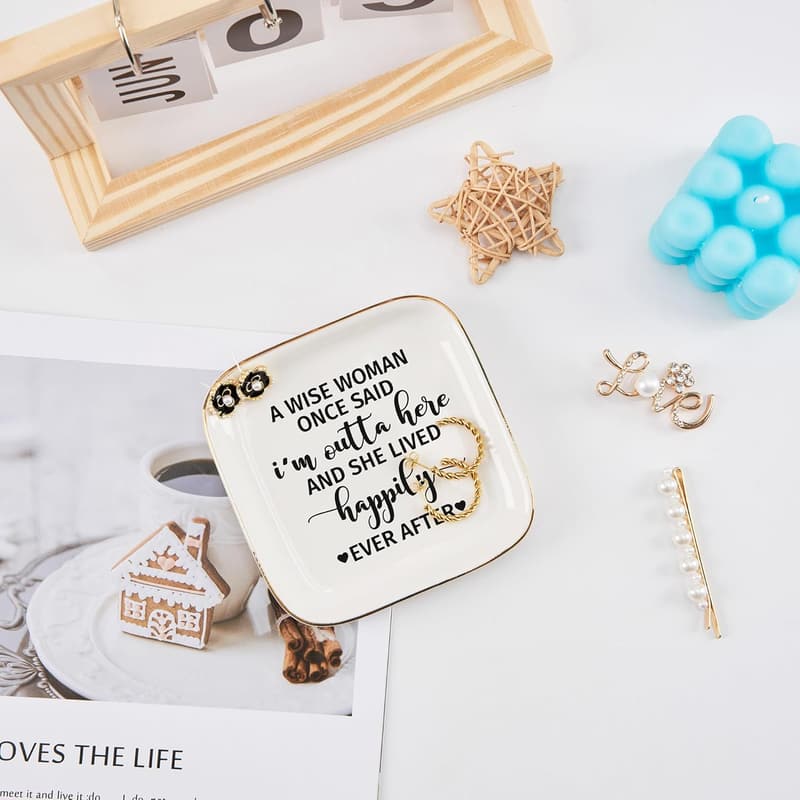 Retirement Gift for Women - Inspirational Jewelry Dish