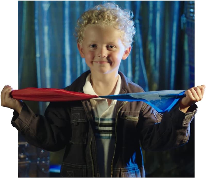 Kids' Easy Master Magic Trick Scarves