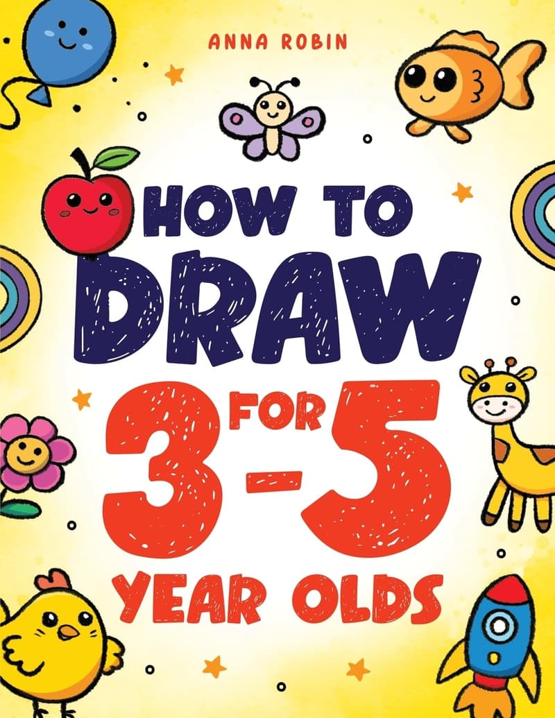 Kids' Drawing Book: Learn to Draw Cute Pets & Animals