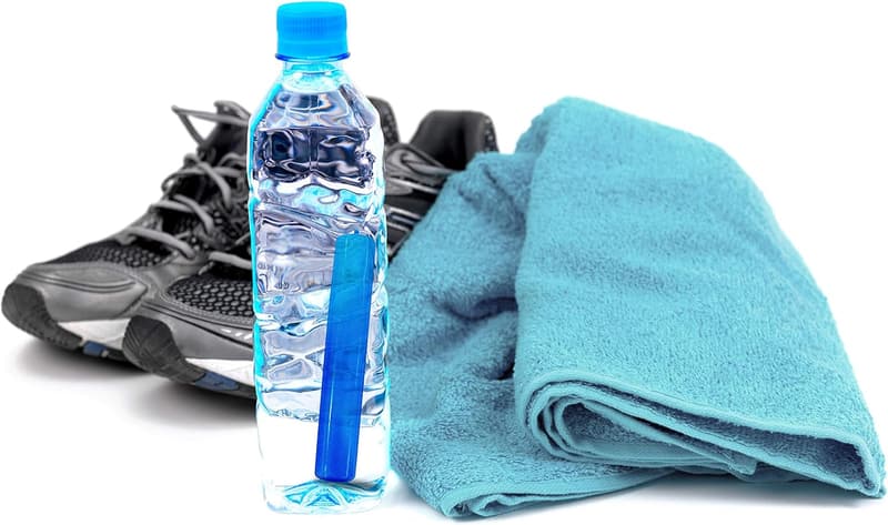 Reusable Ice Cube Sticks for Freezing Water Bottles - 10 Pack