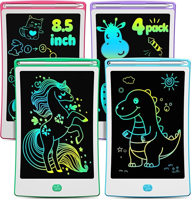 Colorful 8.5-Inch LCD Writing Tablet Set for Kids