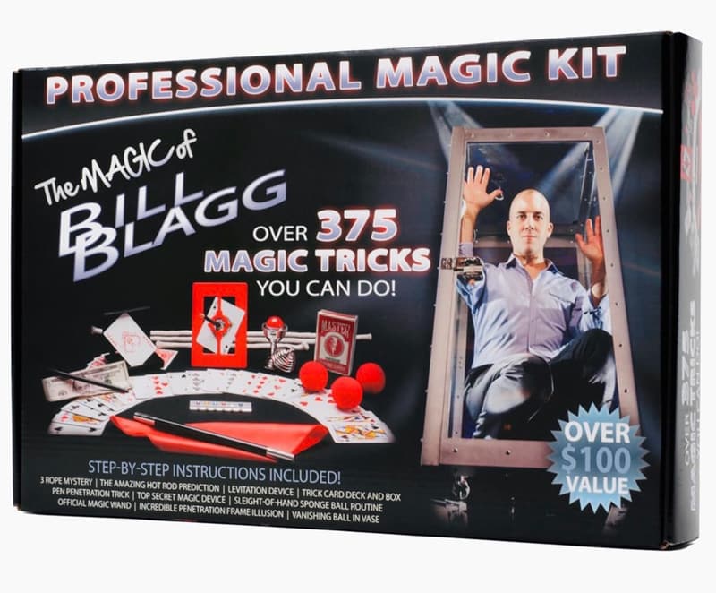 Magic Kit with 375+ Easy Tricks and Wand for All Ages