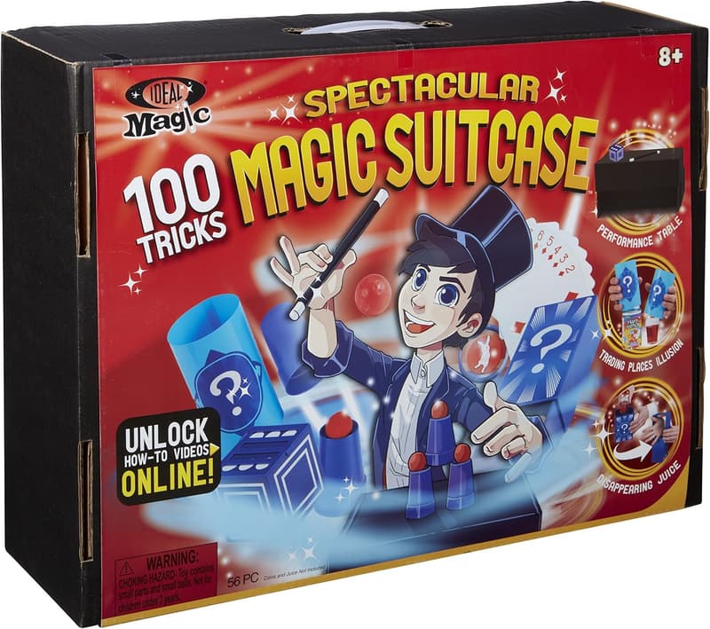 Magic Suitcase with 100 Tricks for Kids