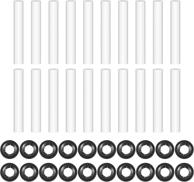 Heavy-Duty Garage Door Roller Wheel Replacement Set - 20 Pcs