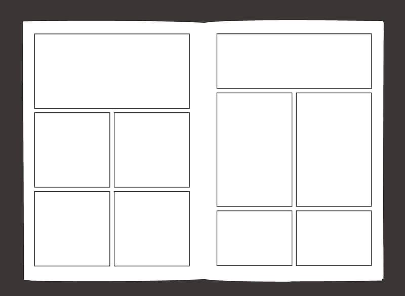 Comic Book Creator: Blank Templates for Custom Comics
