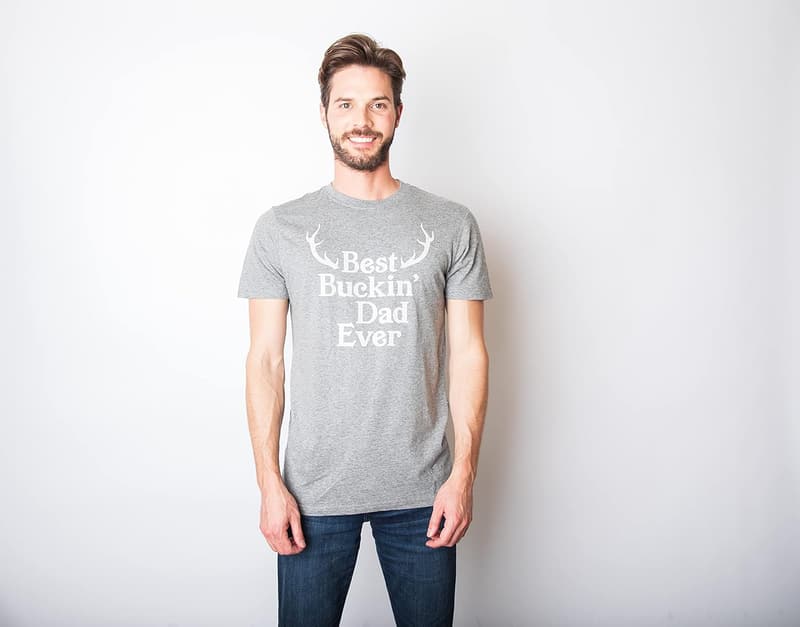 Best Buckin' Dad Ever Men's T-Shirt for Father's Day