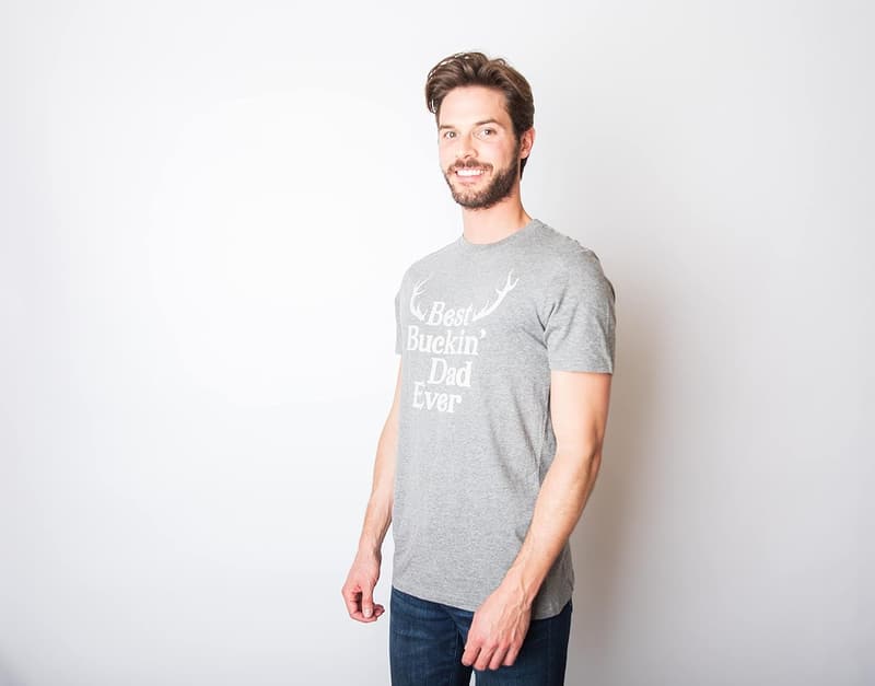 Best Buckin' Dad Ever Men's T-Shirt for Father's Day