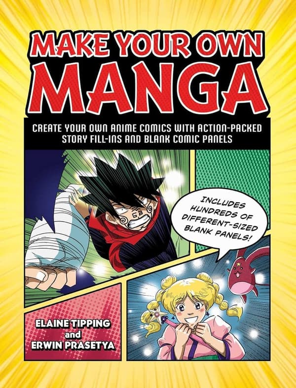 Create Your Own Anime Comics: Action-Packed Story Fill-Ins