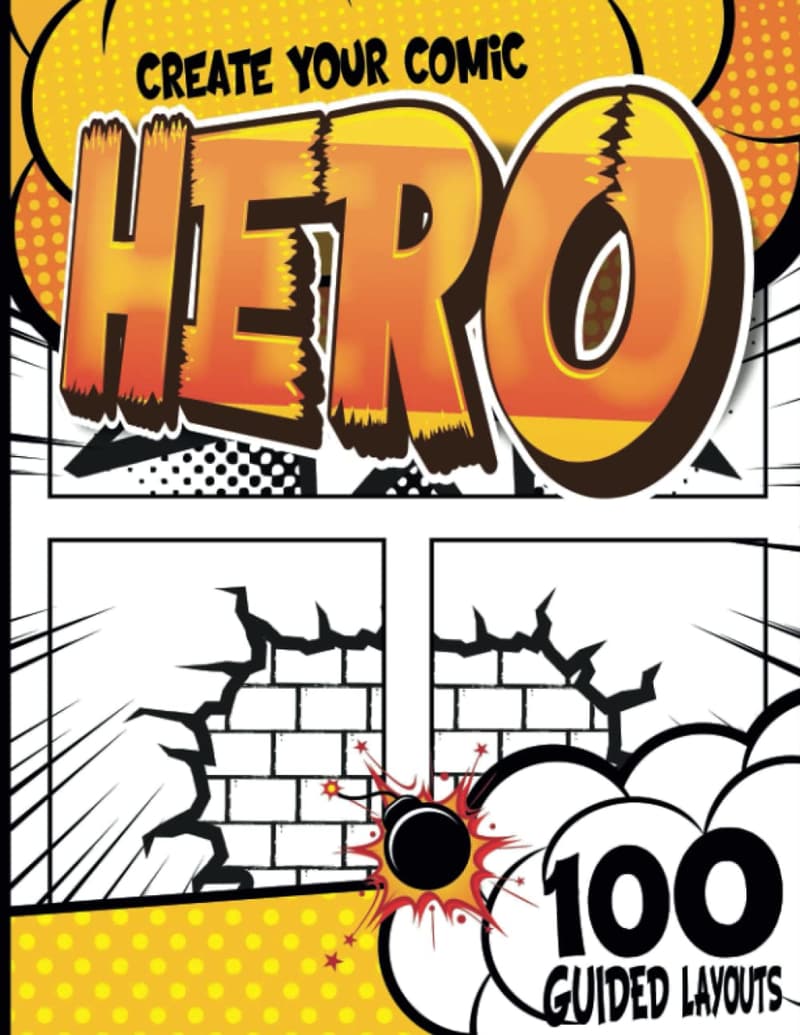 Kids' Comic Book Activity Kit: Create & Illustrate Heroes