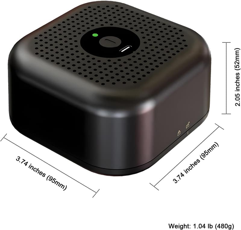 Rechargeable Whiskey Smoker Kit with 6 Wood Chips