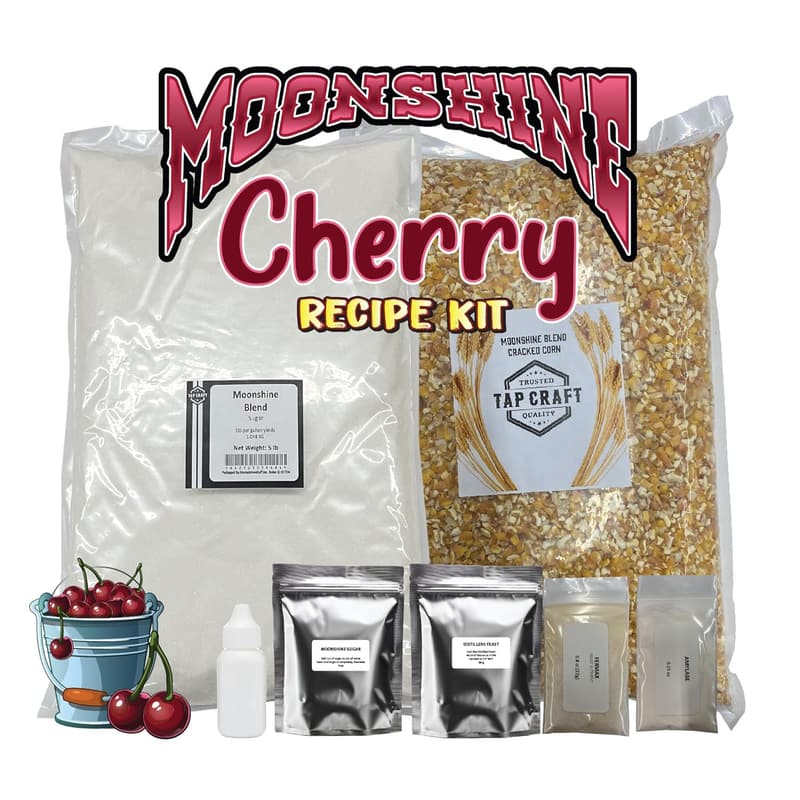 Cherry Moonshine Mash Recipe Kit - Make Your Own at Home