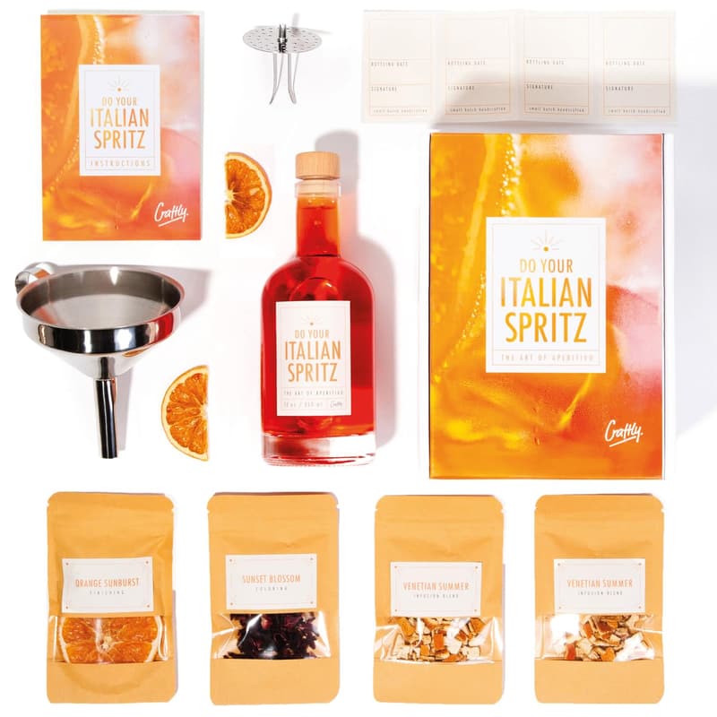 DIY Italian Spritz Infusion Kit for Home Aperitivo Experience