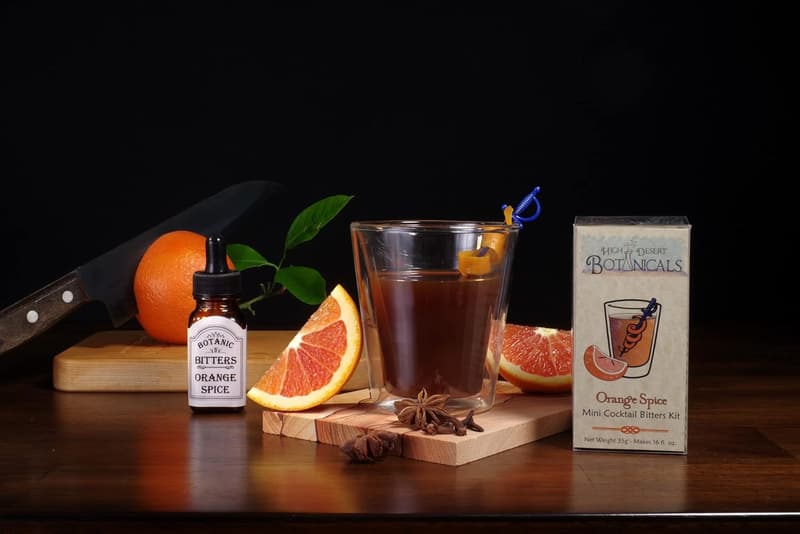 Orange Spice Cocktail Bitters Kit – 200 Servings for Homebars