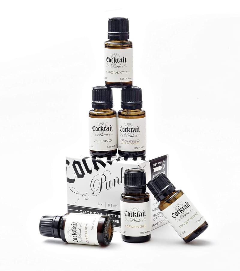 Travelers Set: Small Batch Natural Cocktail Bitters - 6 Pack