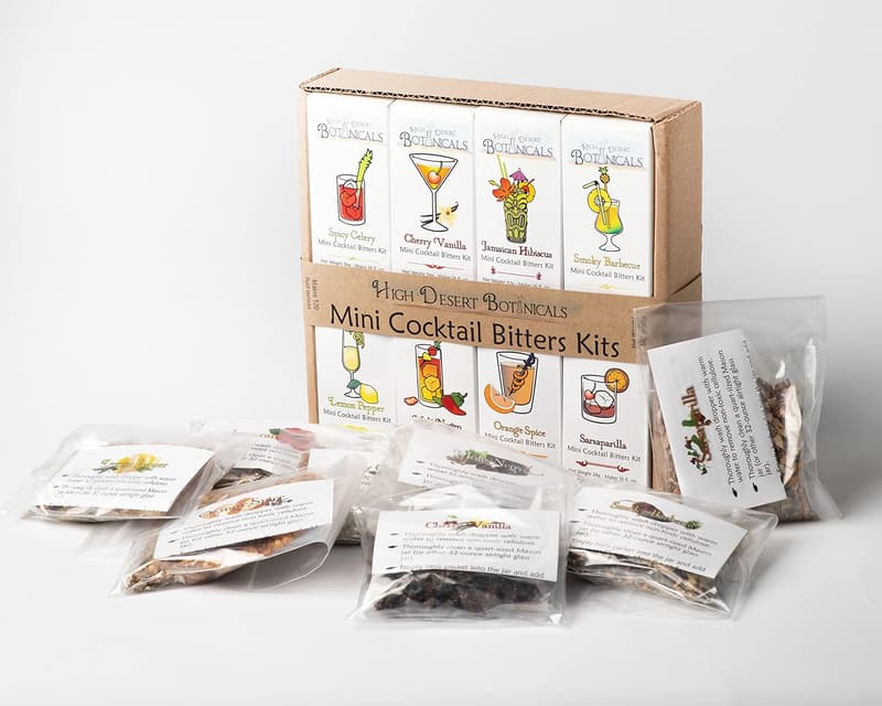 DIY Mini Bitters Kit - 8 Flavors for Cocktails