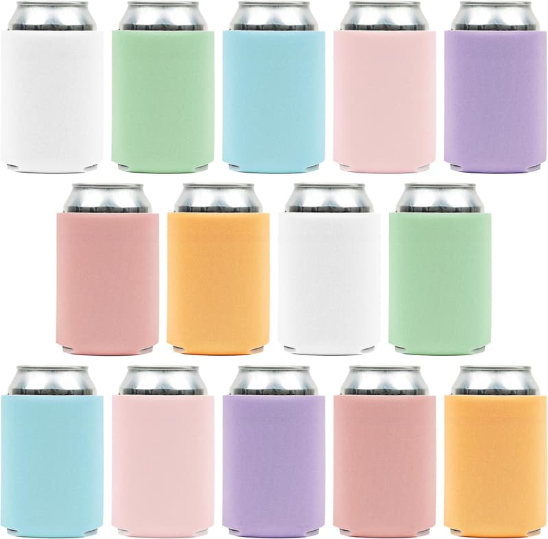 Beer Can Cooler Sleeves 14-Pack - Insulated Sublimation Blanks