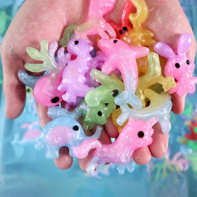 Aqua Fairy Magic Water Gel Kit for Kids with 12 Colors & 18 Molds
