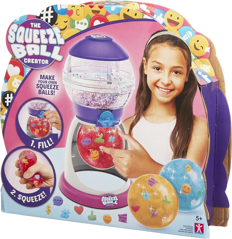 Reusable Squeeze Ball Maker Kit for Kids - Creative Stress Relief Playset