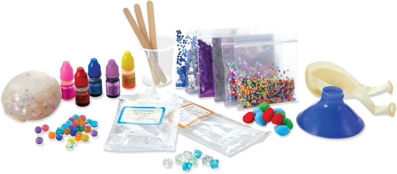 Squishy Ball Lab Kit for Kids - Create 10 Balls, Ages 8+