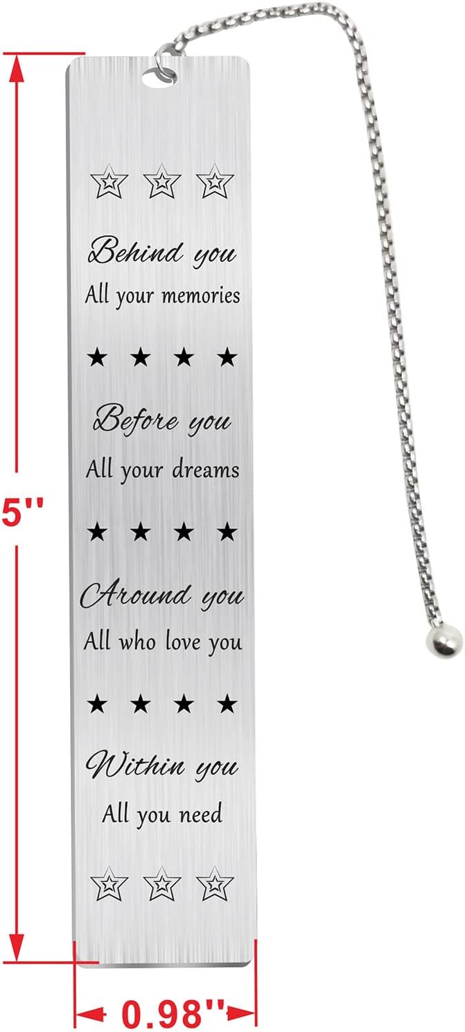 21st Birthday Bookmark Gift for Men and Women