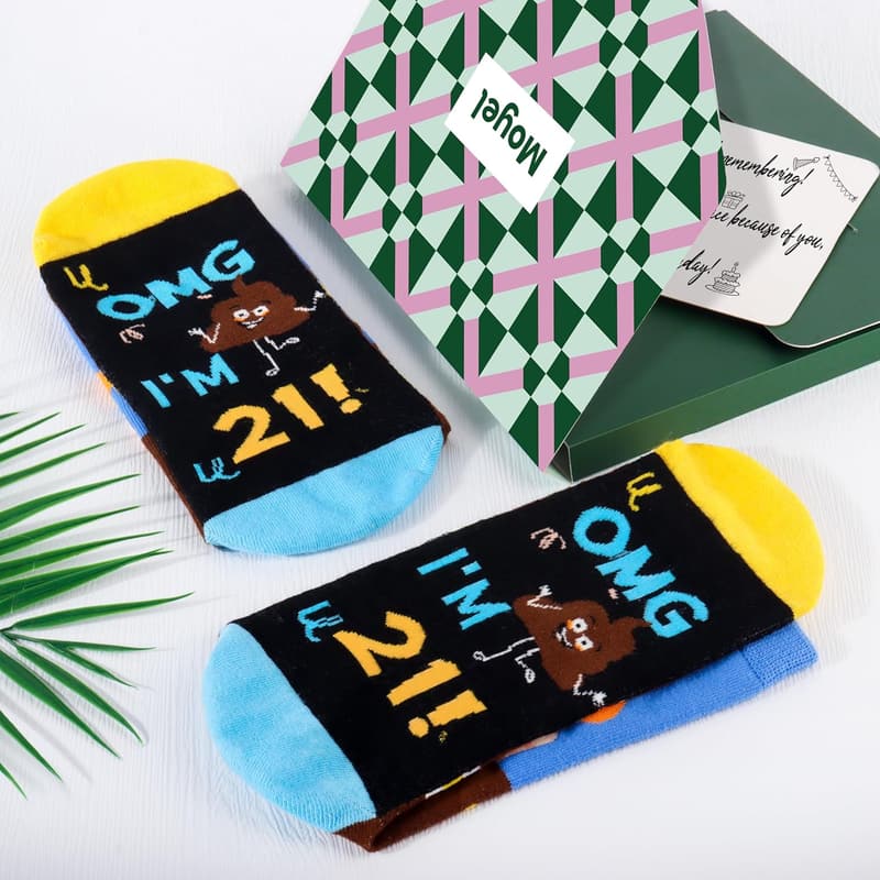 13th Birthday Cool Socks for Him - Fun Men's Gift