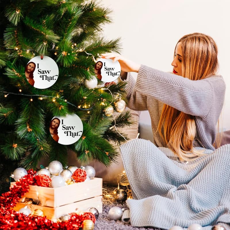 2024 Funny Christmas Ornaments for Secret Santa Gift Exchange