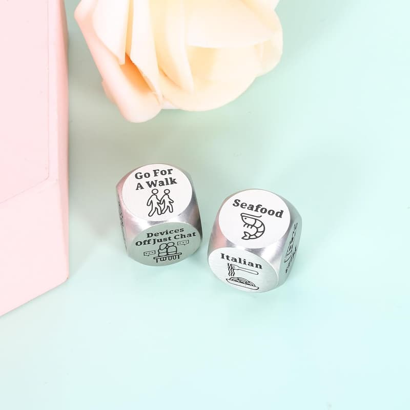Christmas Gift Exchange Dice for Adults - Secret Santa & White Elephant