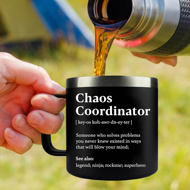 Administrative Professional Day Coffee Mug - 14oz Chaos Coordinator Gift