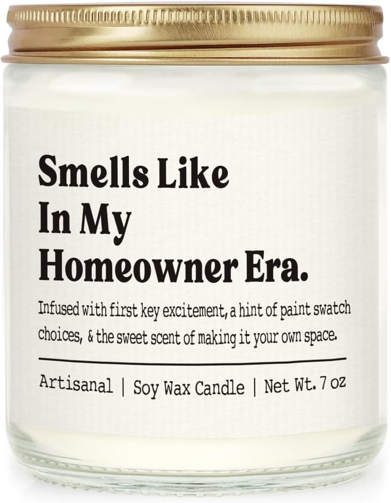 2025 Housewarming Gift: Lavender Scented Candle, 7 Oz
