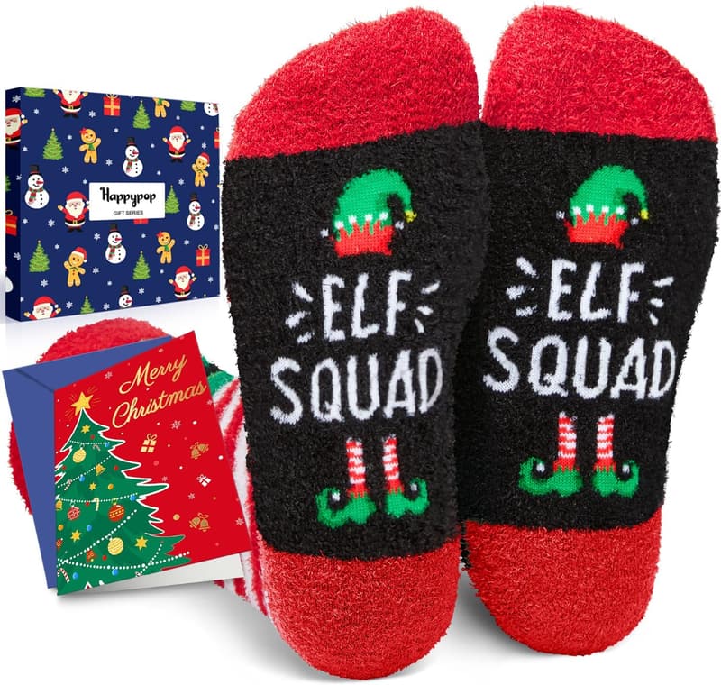 Elf Socks - Christmas Gift for Women, Men, and Teens