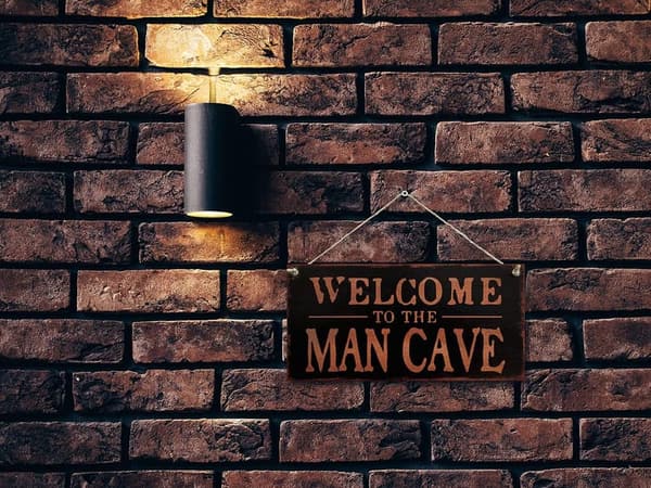 Welcome to the Man Cave! Decorative Wall Sign, 6