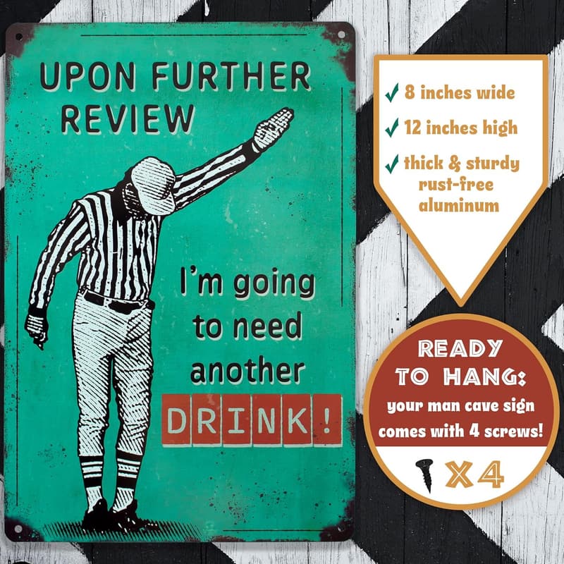 Funny Bar Sign - 