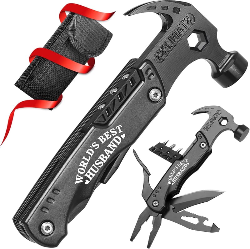 15-in-1 Multitool Hammer - Perfect Gift for Husband on Any Occasion