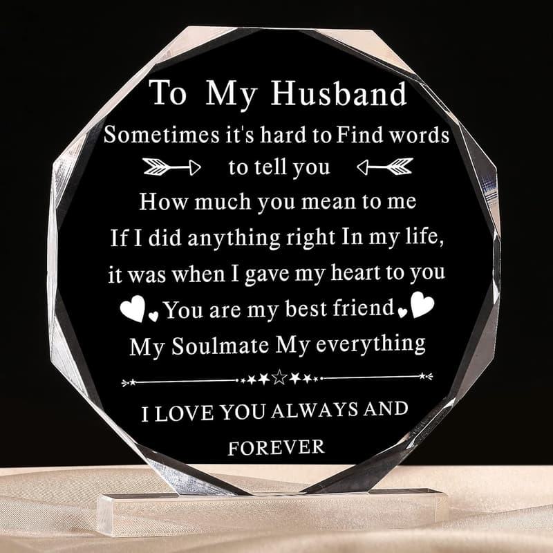 Elegant Keepsake for Him: Love Gift for Father's Day, Anniversary, or Birthday