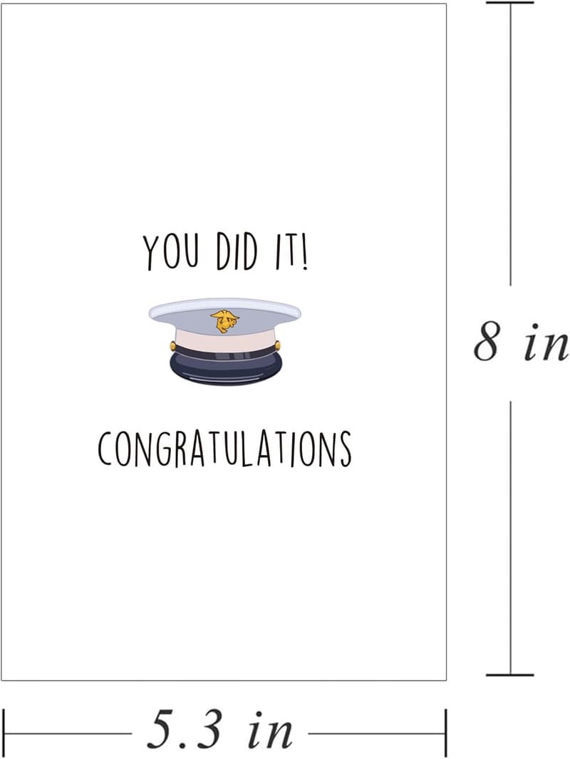 Congratulations Marine Corps Graduation Card - Military Theme