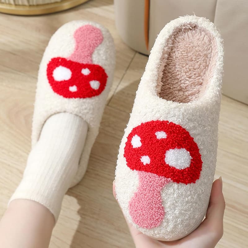 Cozy Cartoon Plush Slippers for Women and Men