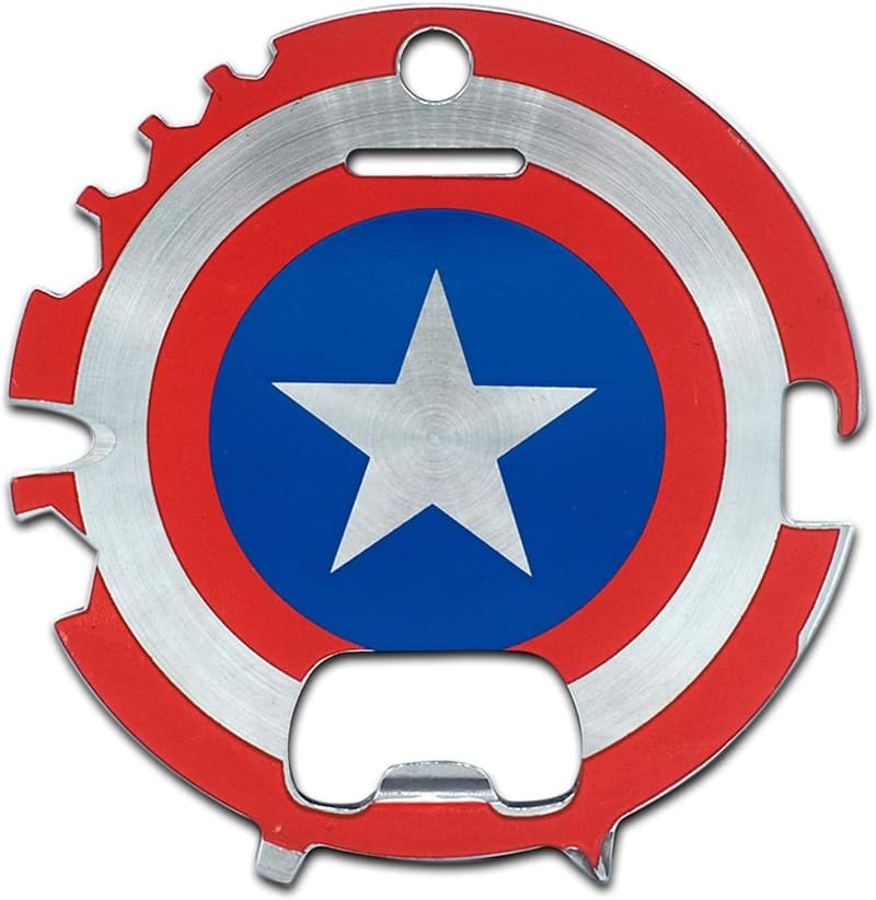 Captain America 7-in-1 Multitool Kit for Camping and Survival