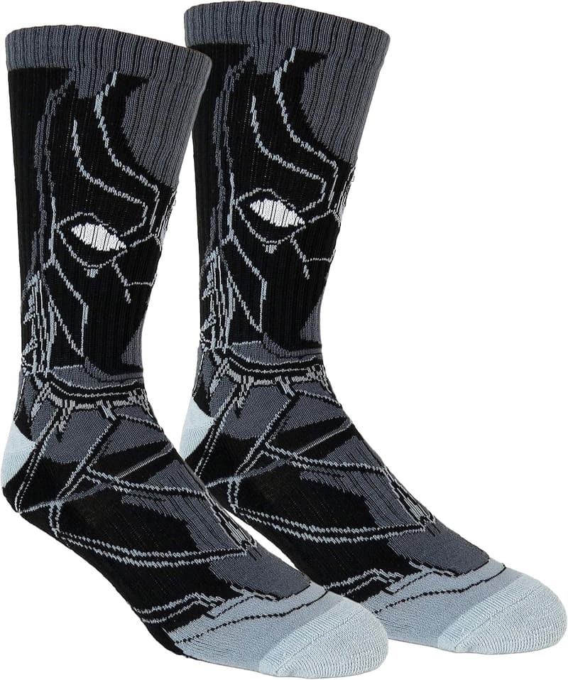 Black Panther Mens Athletic Socks - 2 Pair Pack