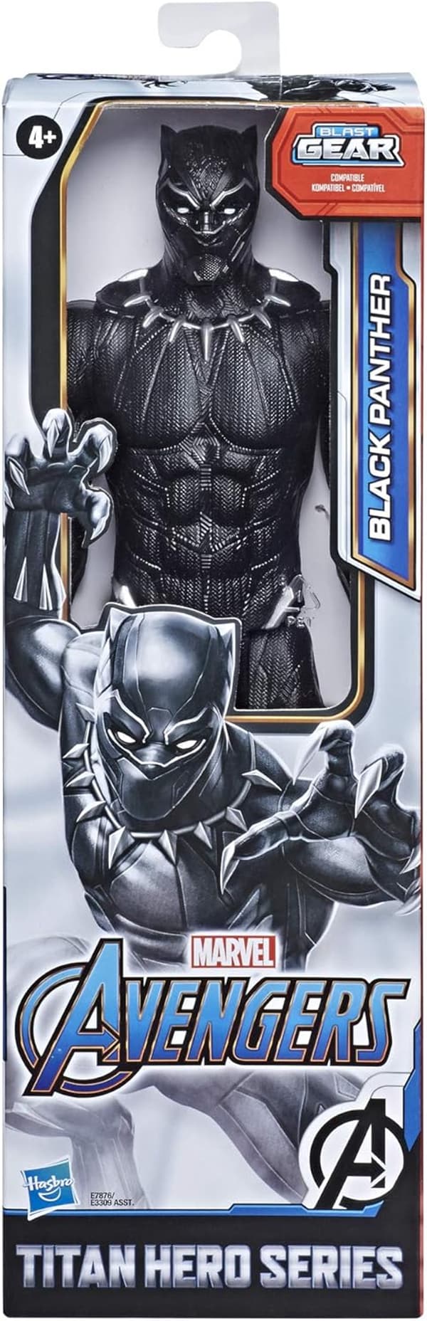 Marvel Avengers Black Panther Action Figure - Titan Hero Series