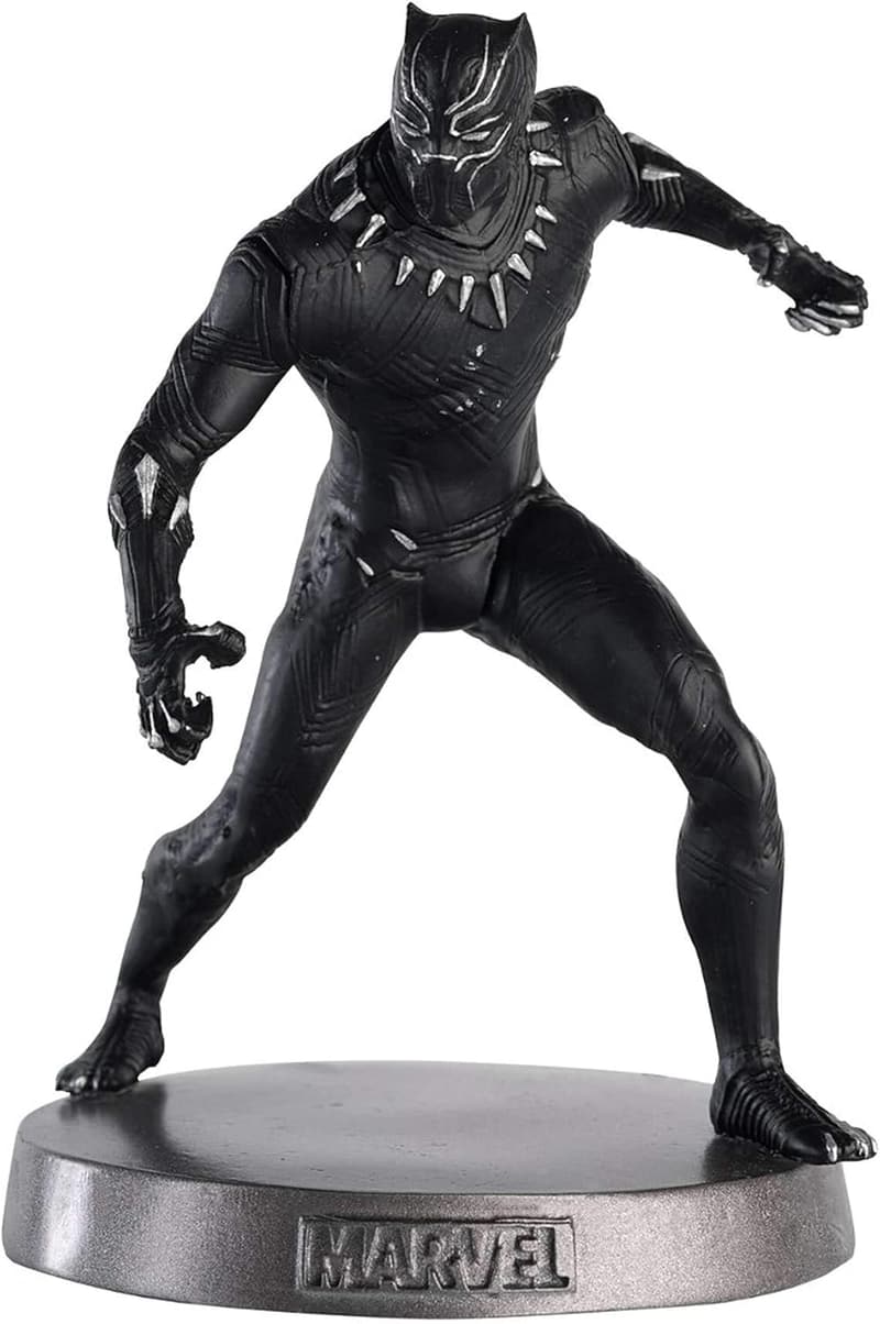 Black Panther Heavyweight Metal Figurine - Marvel Collection