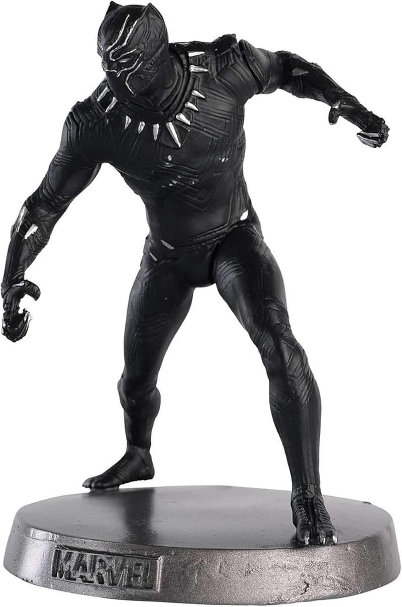 Black Panther Heavyweight Metal Figurine - Marvel Collection