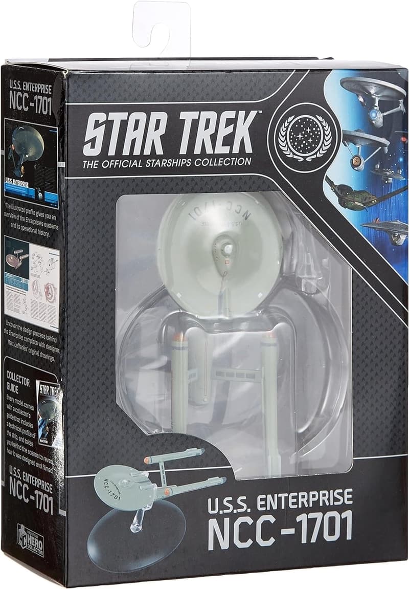 USS Enterprise NCC-1701 Starship Replica by Eaglemoss