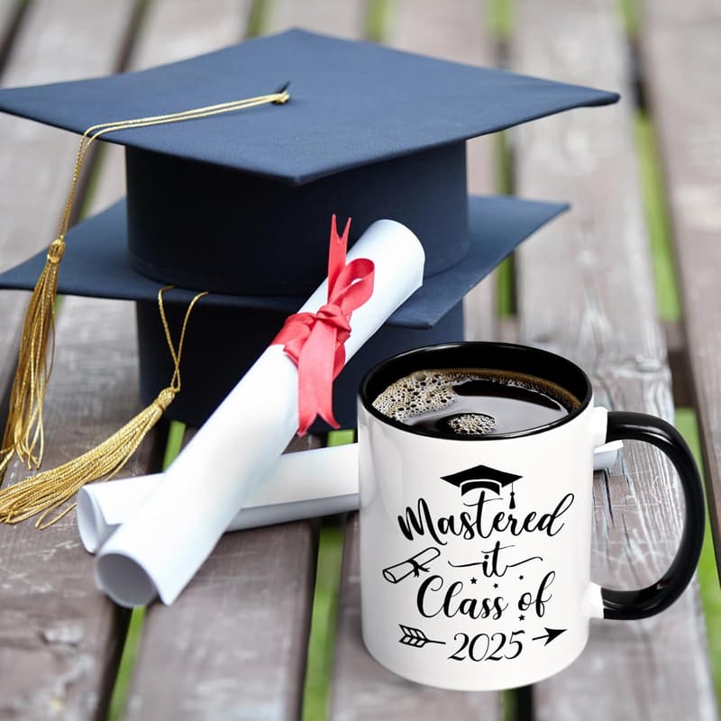 Class of 2025 Graduation Mug for Him/Her - 11 oz